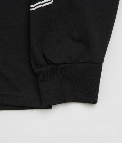 Dungeon Portcullis Logo Long Sleeve T-Shirt - Black