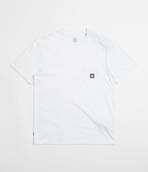 Element Icon Label Pocket T-Shirt - Optic White