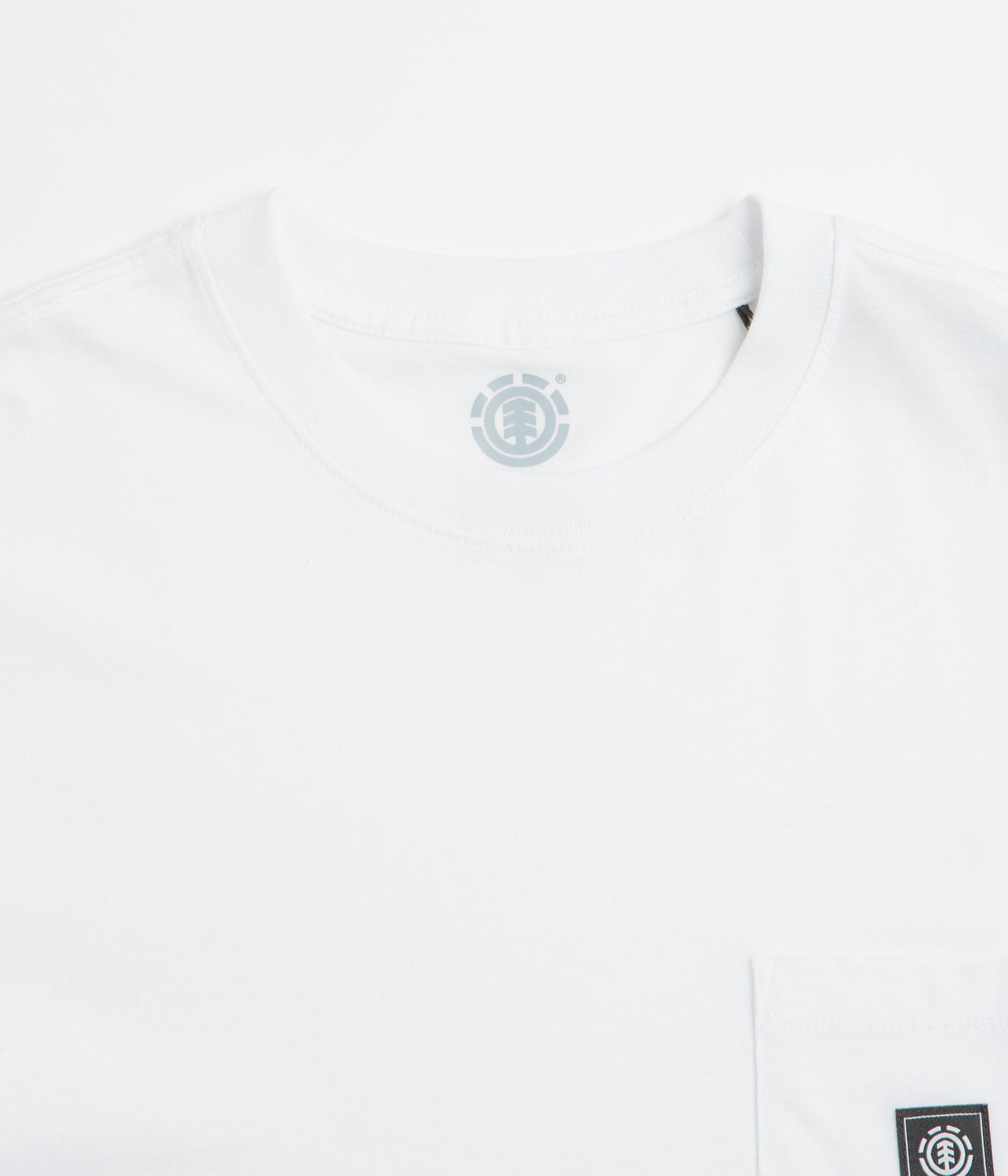 Element Icon Label Pocket T-Shirt - Optic White