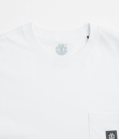 Element Icon Label Pocket T-Shirt - Optic White