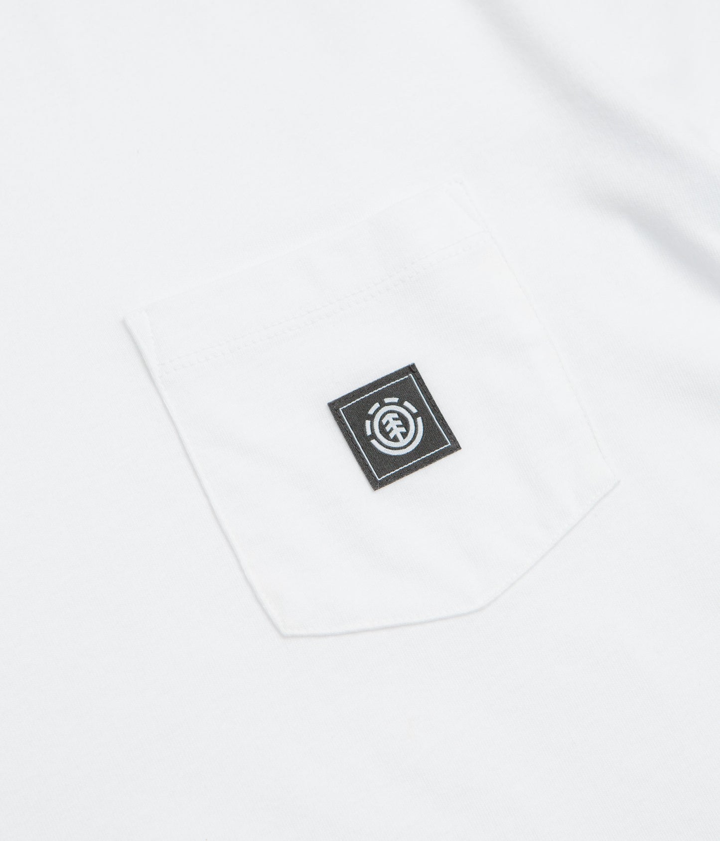 Element Icon Label Pocket T-Shirt - Optic White