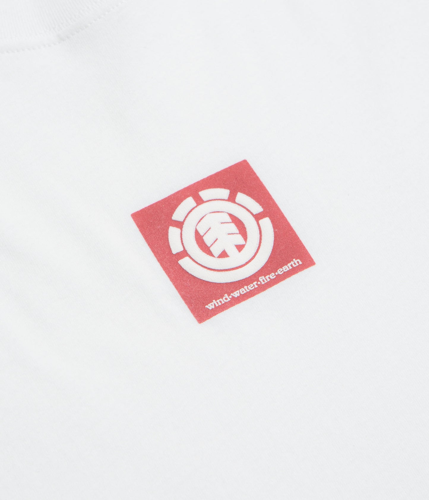 Element Square Logo T-Shirt - Optic White