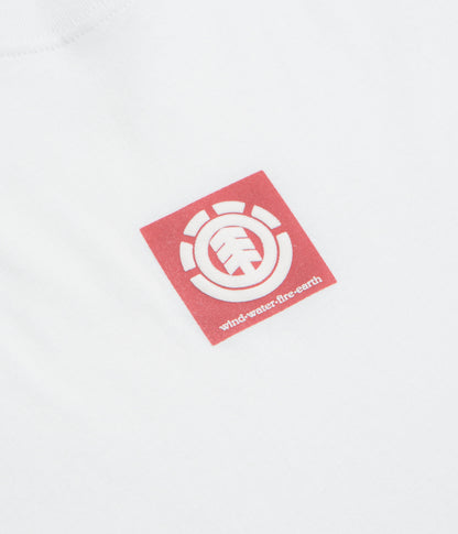 Element Square Logo T-Shirt - Optic White