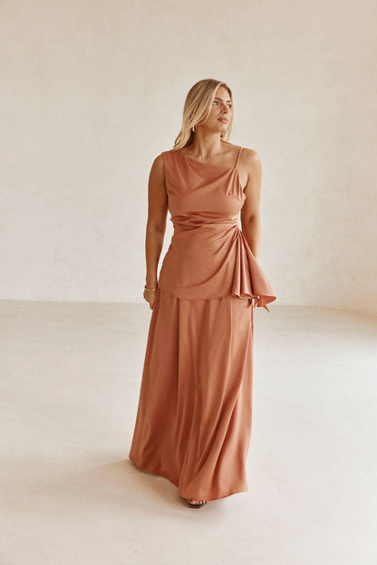 Hailey Skirt - Coral