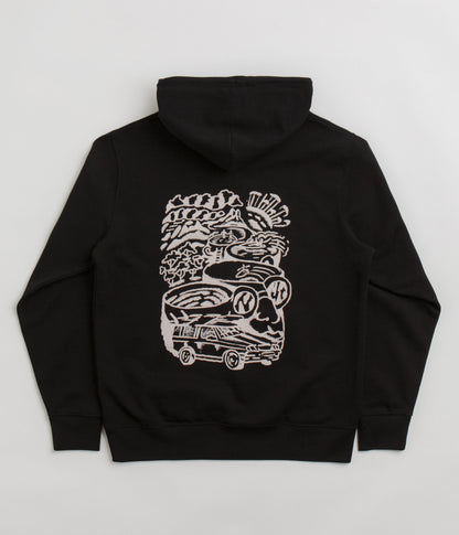 flatspot x Yallah Hoodie - Black