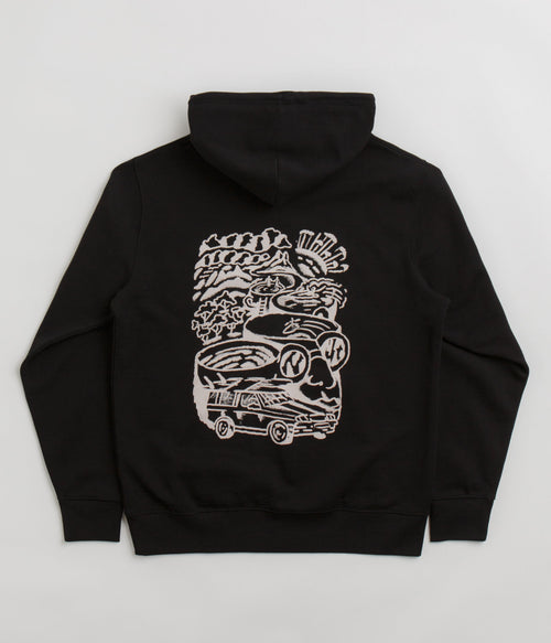 flatspot x Yallah Hoodie - Black