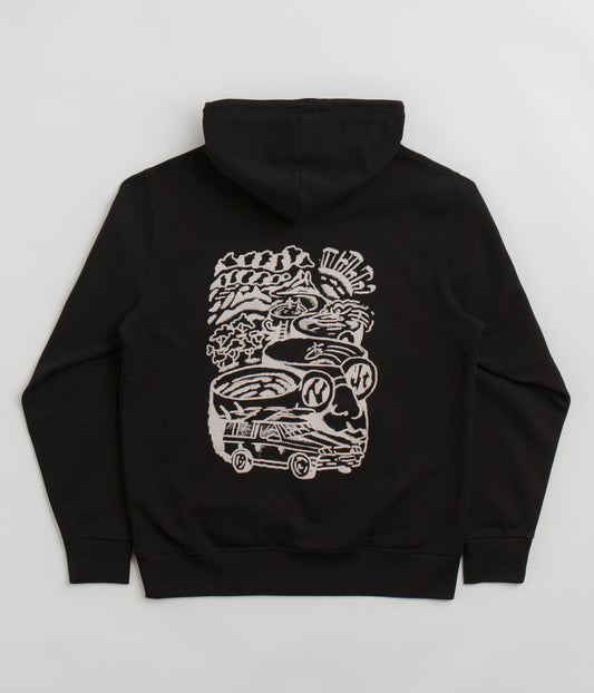 flatspot x Yallah Hoodie - Black