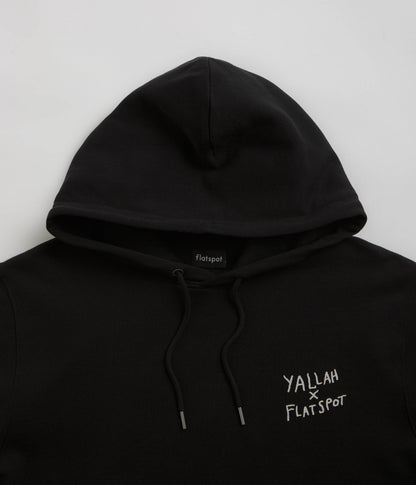 flatspot x Yallah Hoodie - Black
