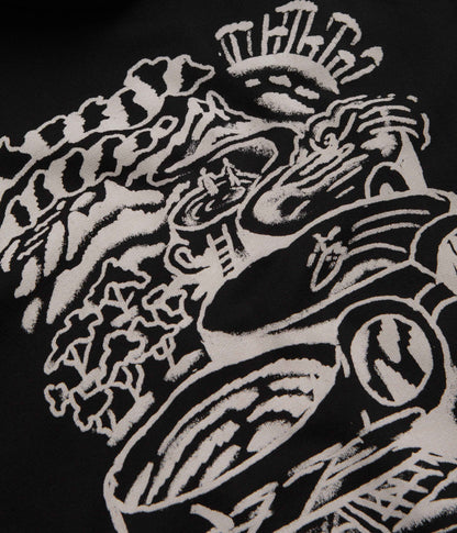flatspot x Yallah Hoodie - Black