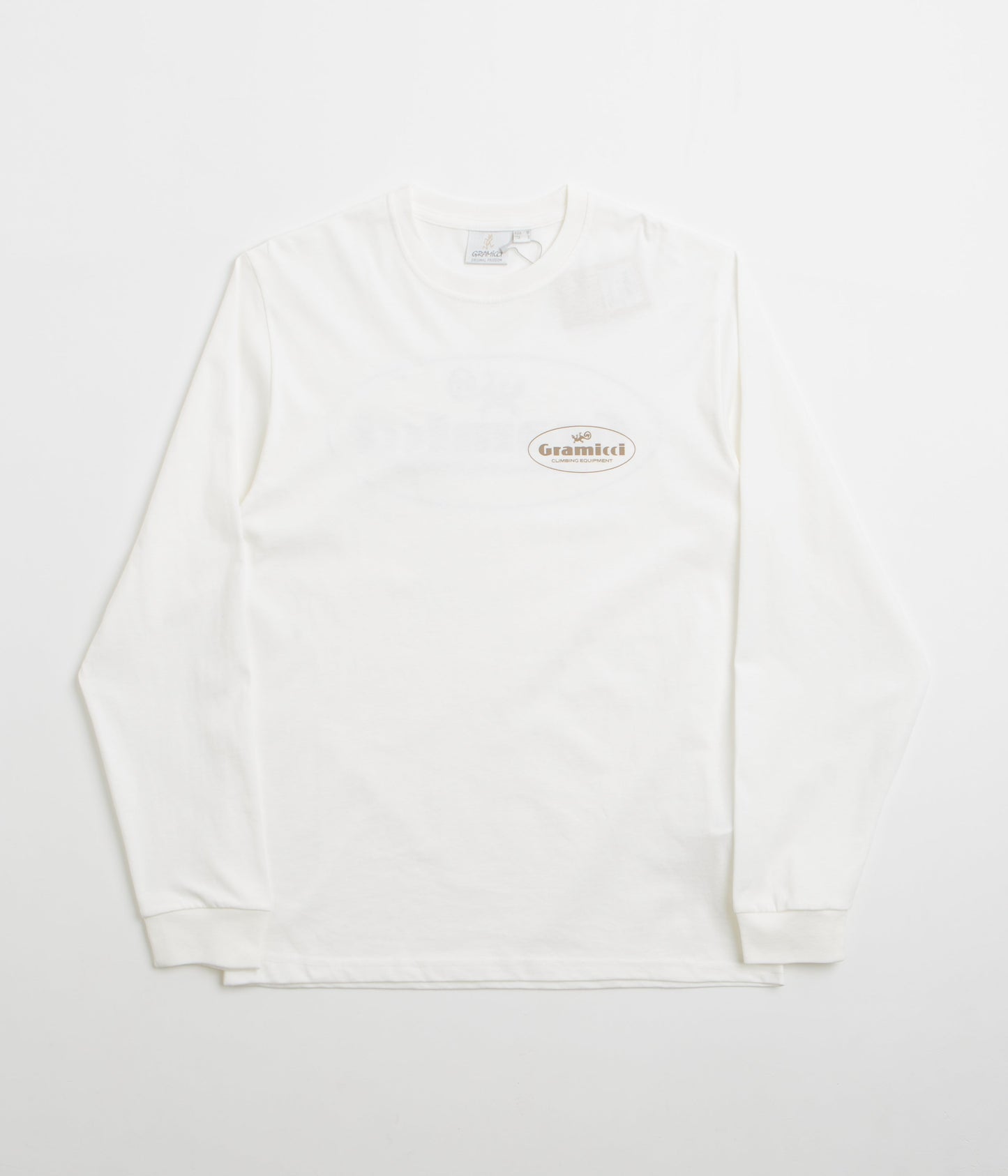 Gramicci Climbing Equipment Long Sleeve T-Shirt - White