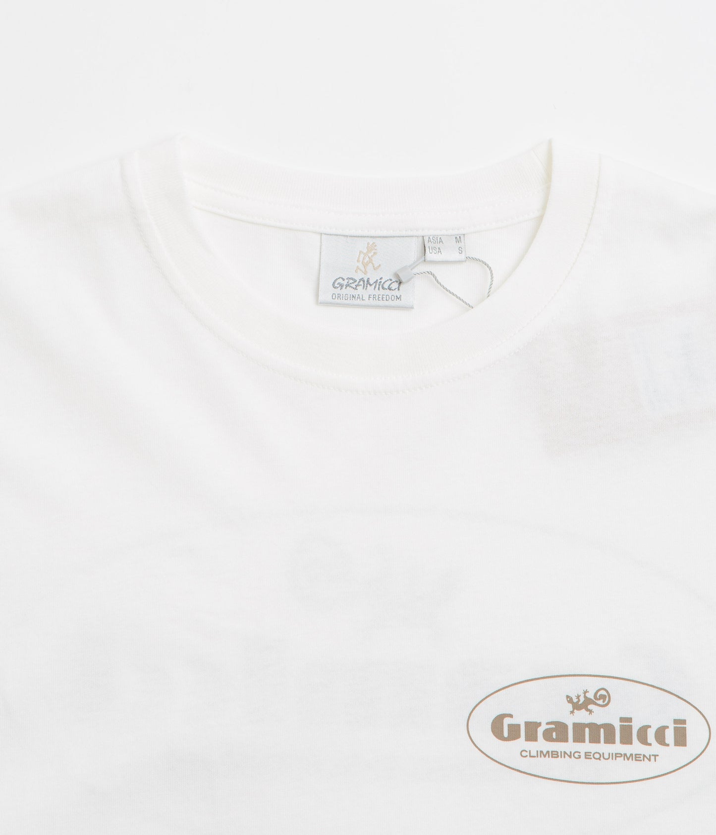 Gramicci Climbing Equipment Long Sleeve T-Shirt - White