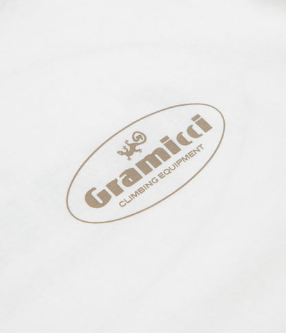 Gramicci Climbing Equipment Long Sleeve T-Shirt - White
