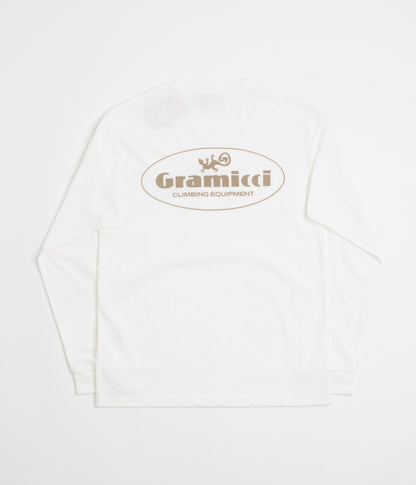 Gramicci Climbing Equipment Long Sleeve T-Shirt - White