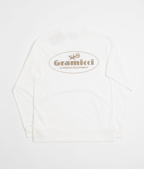 Gramicci Climbing Equipment Long Sleeve T-Shirt - White