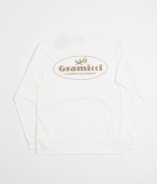 Gramicci Climbing Equipment Long Sleeve T-Shirt - White