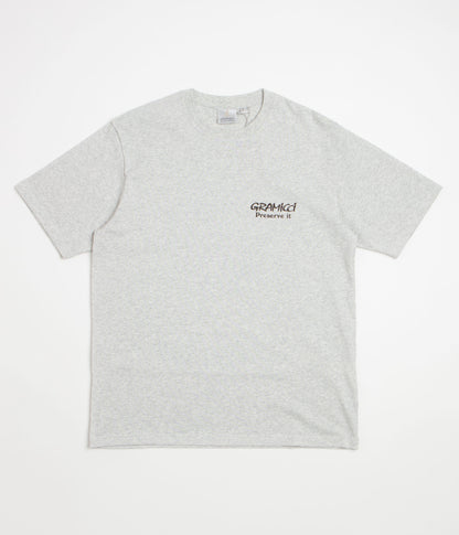 Gramicci Earth T-Shirt - Ash Heather