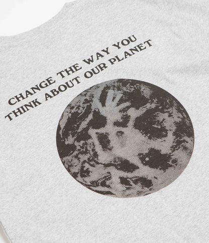 Gramicci Earth T-Shirt - Ash Heather