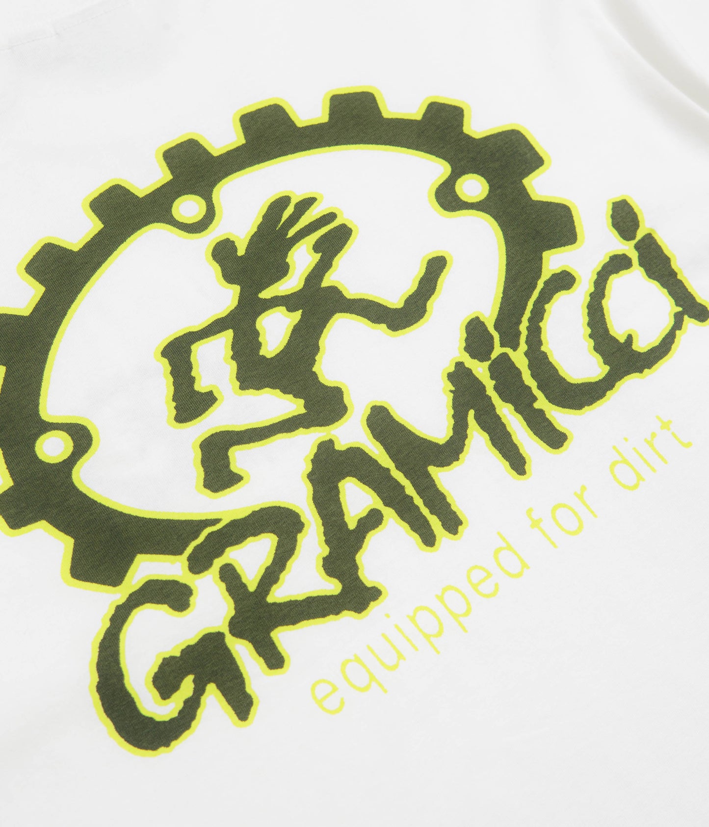 Gramicci Equipped For Dirt T-Shirt - White