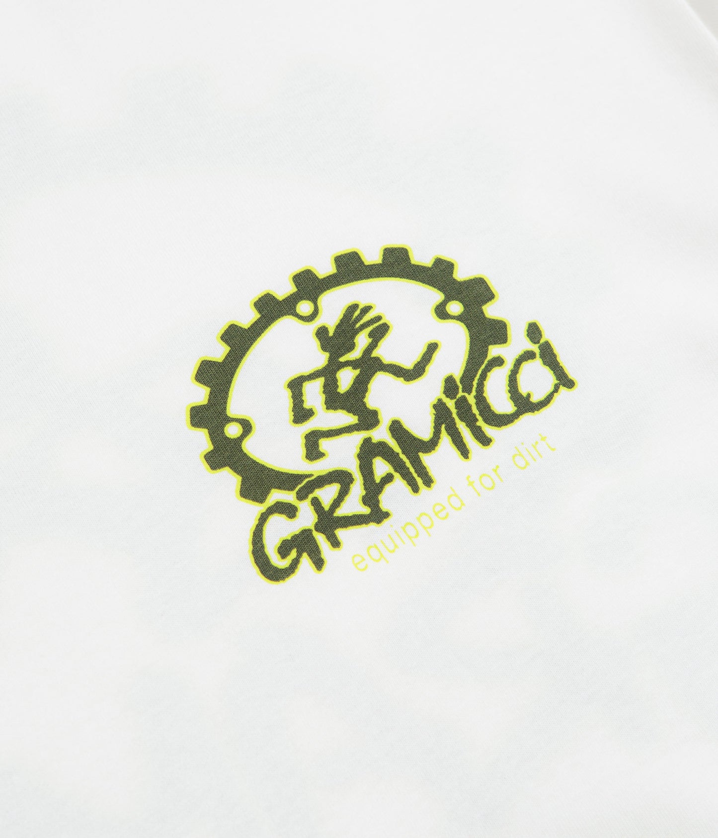 Gramicci Equipped For Dirt T-Shirt - White