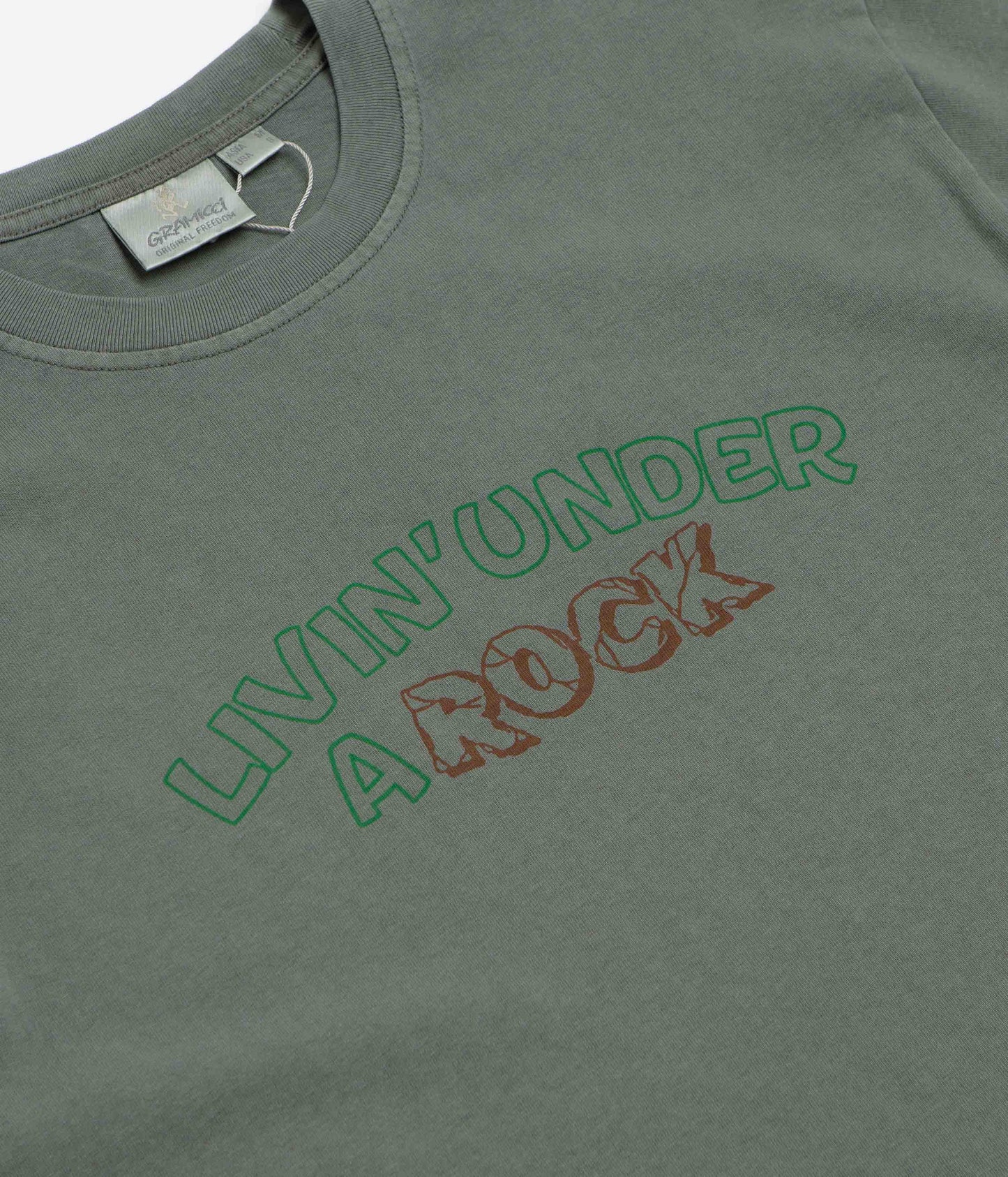 Gramicci Livin' T-Shirt - Sage Pigment