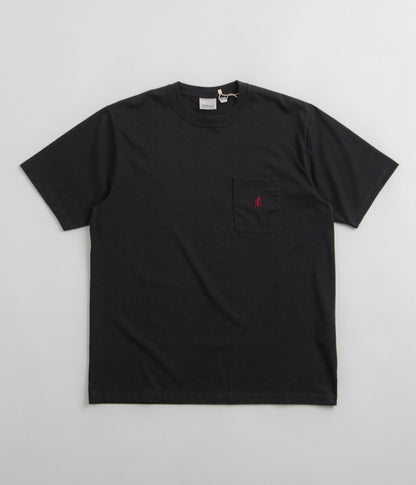 Gramicci One Point T-Shirt - Vintage Black / Red