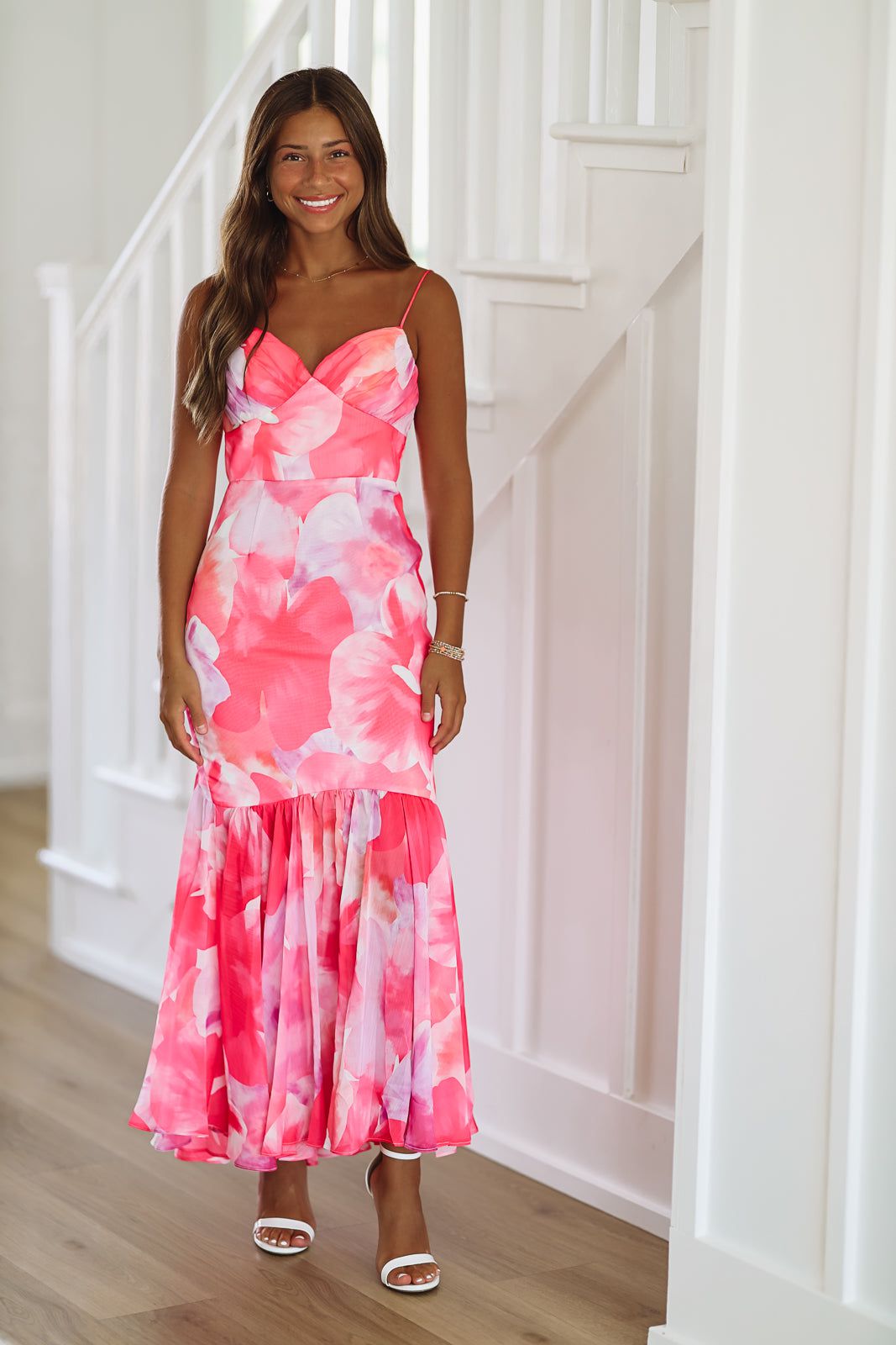 My Only Wish Maxi Dress - Pink and Purple