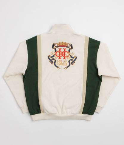 Helas Couronne Quarter Zip Sweatshirt - Light Beige