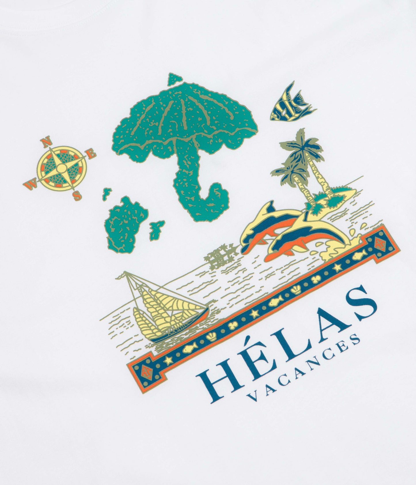 Helas Vacances T-Shirt - White