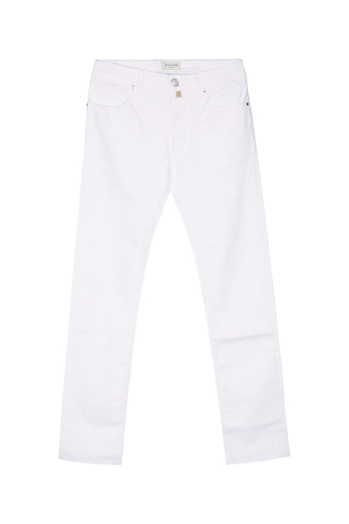 Jacob Cohen Five-Pocket Trousers — White