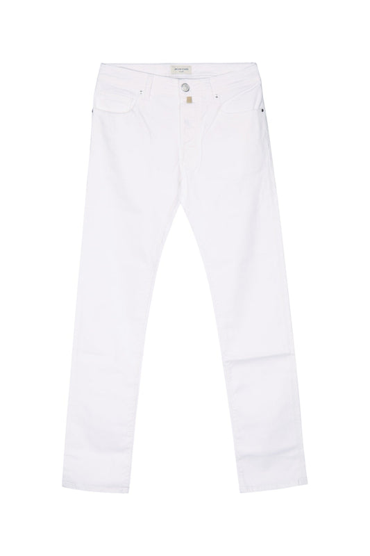 Jacob Cohen Five-Pocket Trousers — White