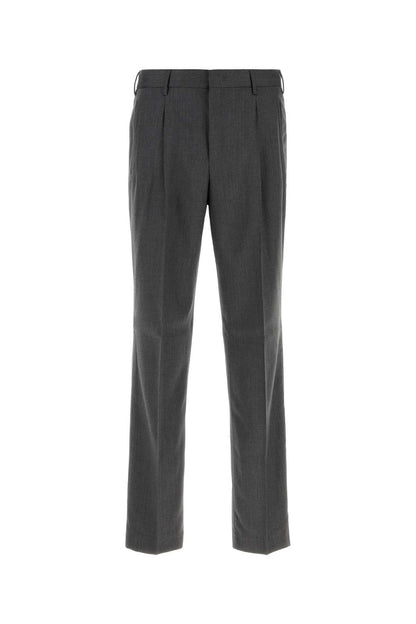 Pt Torino Doppia Trousers — Gray