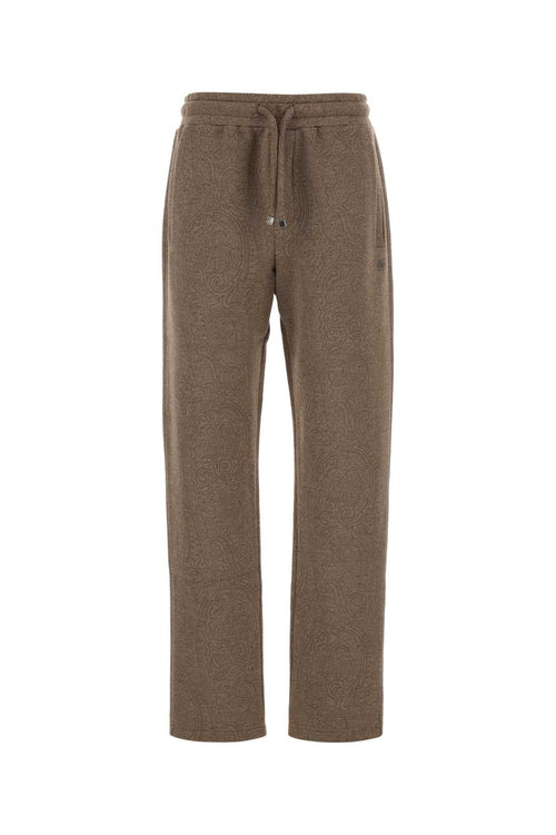 Etro Band Trousers — Brown