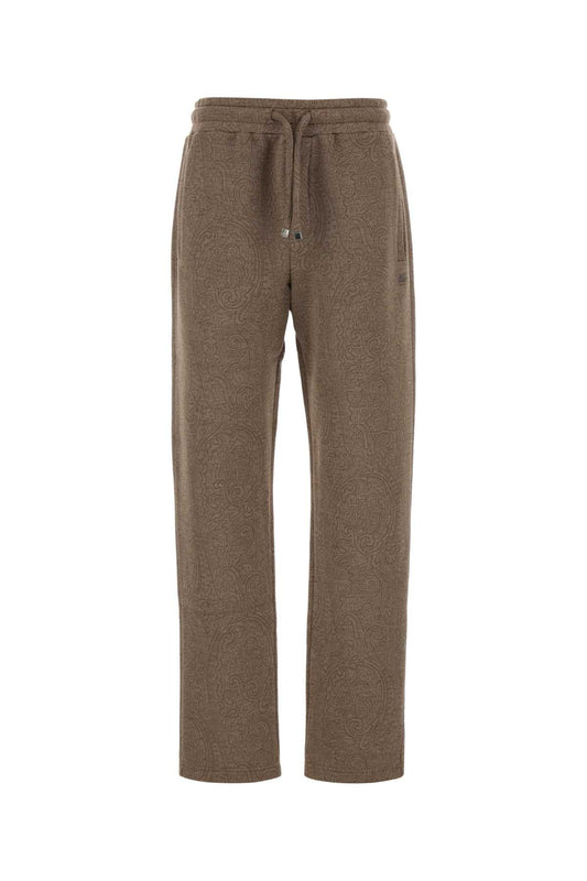 Etro Band Trousers — Brown