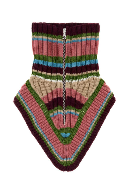 Dries Van Noten Stripe Neckwarmer — Multicolor