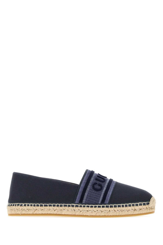 Gucci Upper Espadrille — Navy
