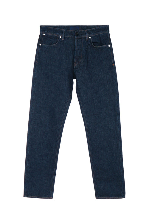 Stone Island Straight-Leg Denim Jeans — Blue