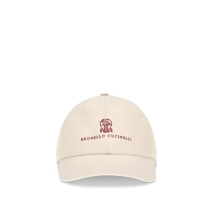 Brunello Cucinelli BRM252D9850CJL69BB Baseball Cap — Beige