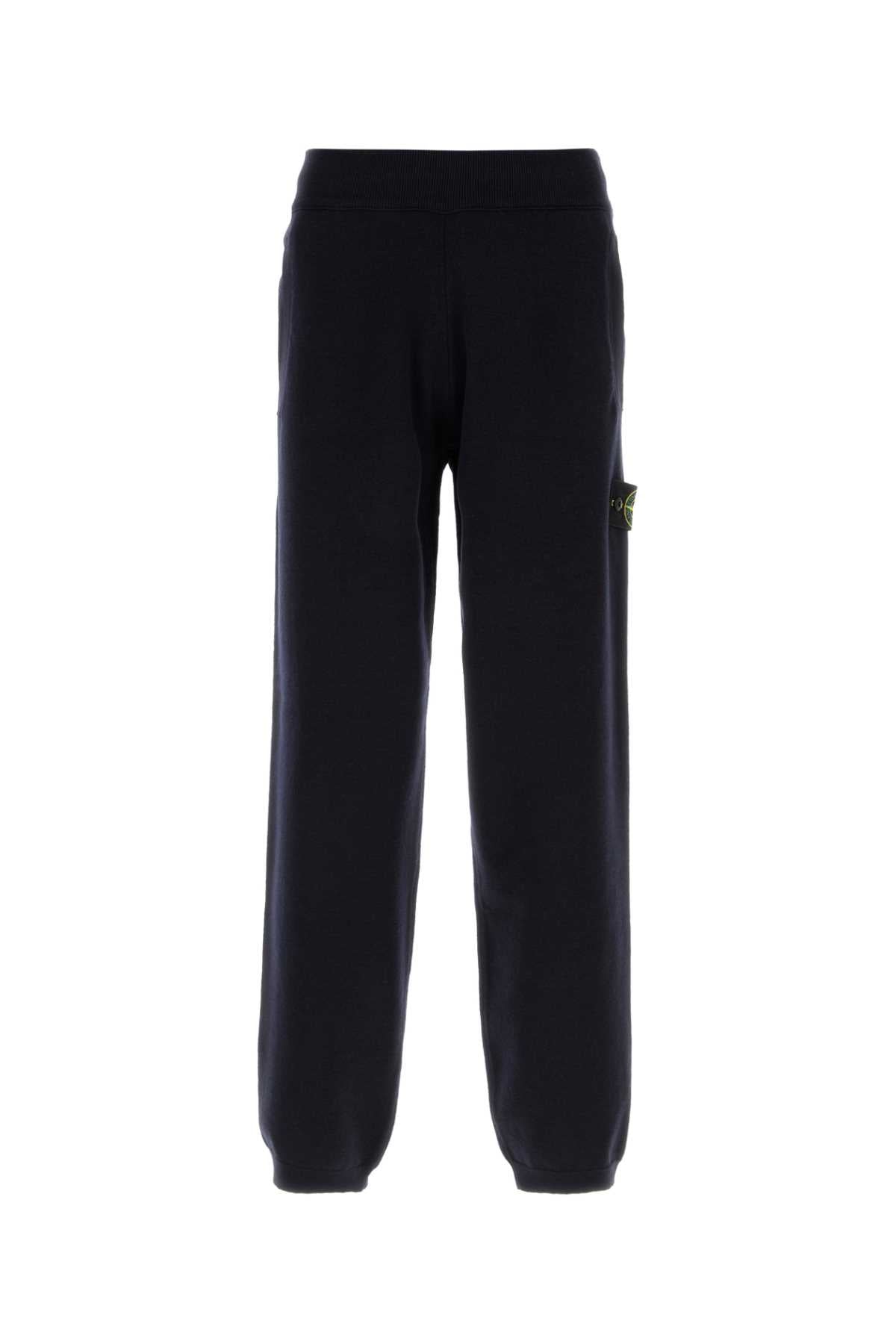 Stone Island Bottoms Joggers — Blue