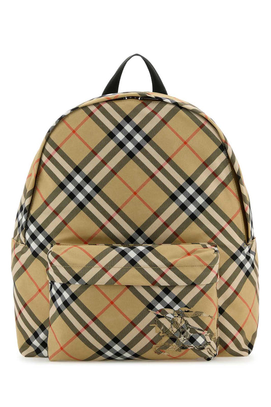 Burberry Essential Backpack — Beige
