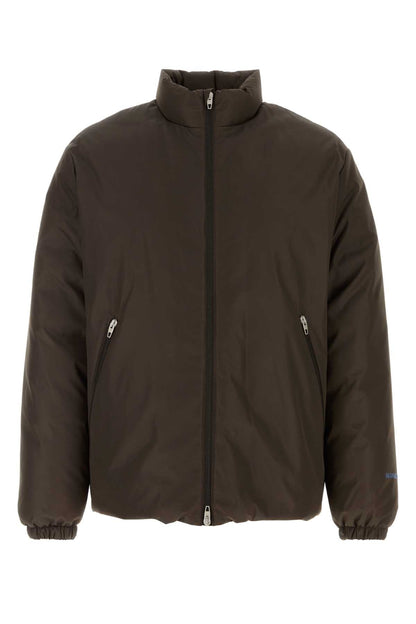Jil Sander Polyester-Clad Down Down Jacket — Brown