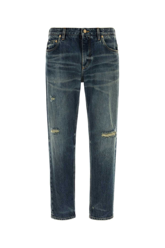 Dolce & Gabbana Kipas Jeans — Blue