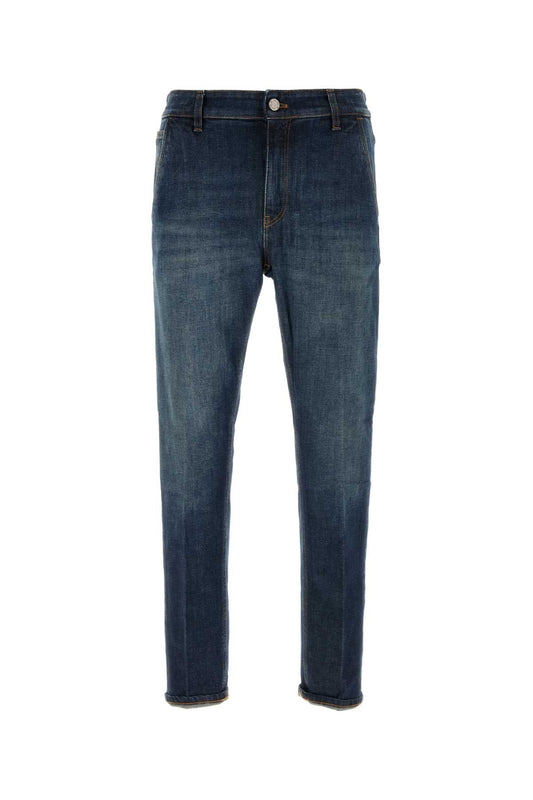Pt Torino Stretch Denim Jeans — Blue