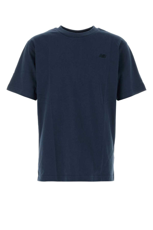 New Balance Cotton T-Shirt — Navy