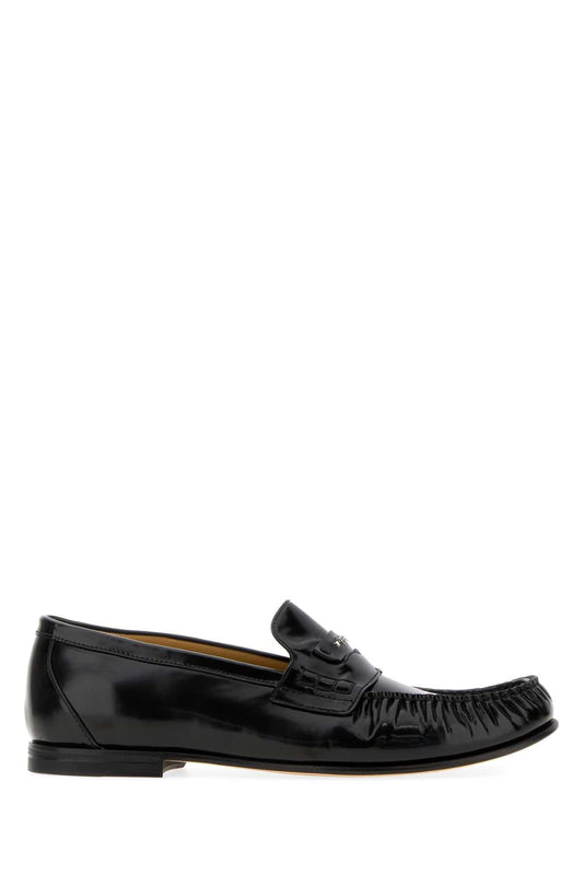 Fendi Scrunch Loafer — Black