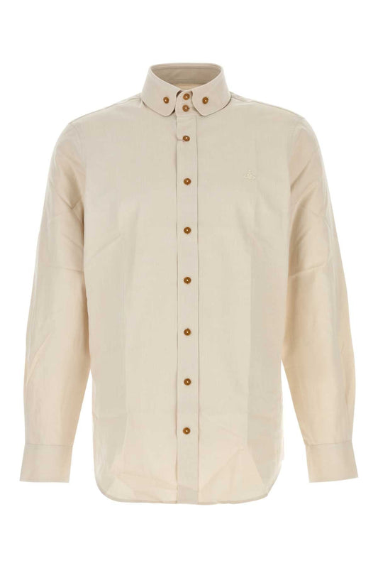 Vivienne Westwood Button Shirt — Beige