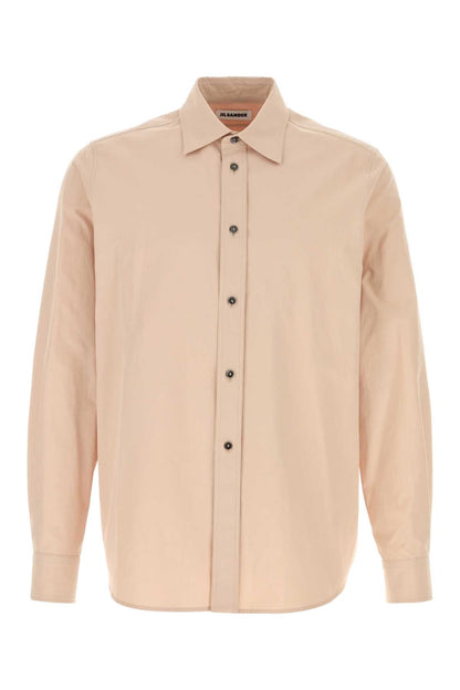 Jil Sander Cotton Shirt — Beige