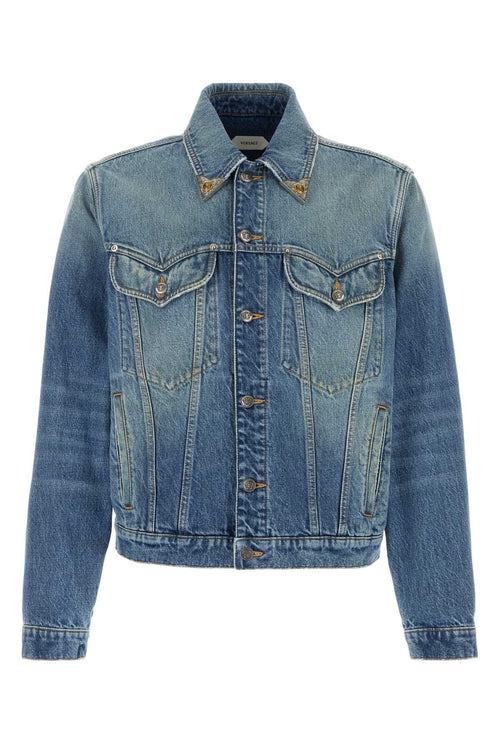 Versace Denim Jacket — Blue