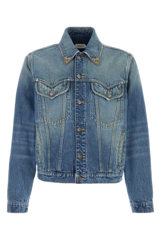 Versace Denim Jacket — Blue