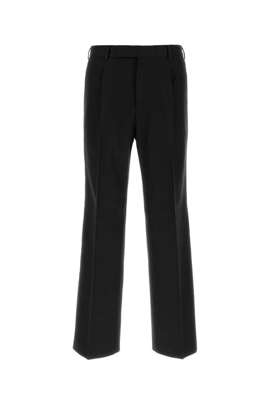Pt Torino Pinces Trousers — Black