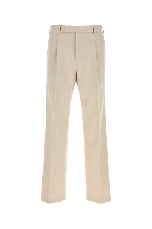 Pt Torino Pantalone Pinces Trouser — Beige